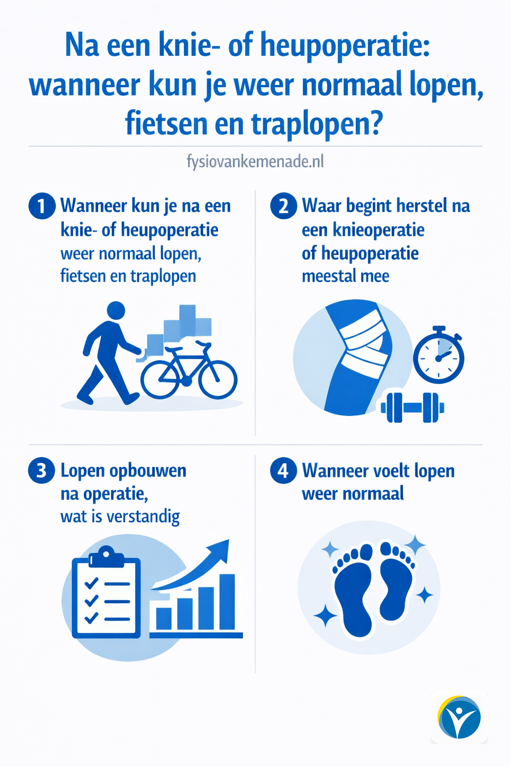 Infographic herstel na operatie