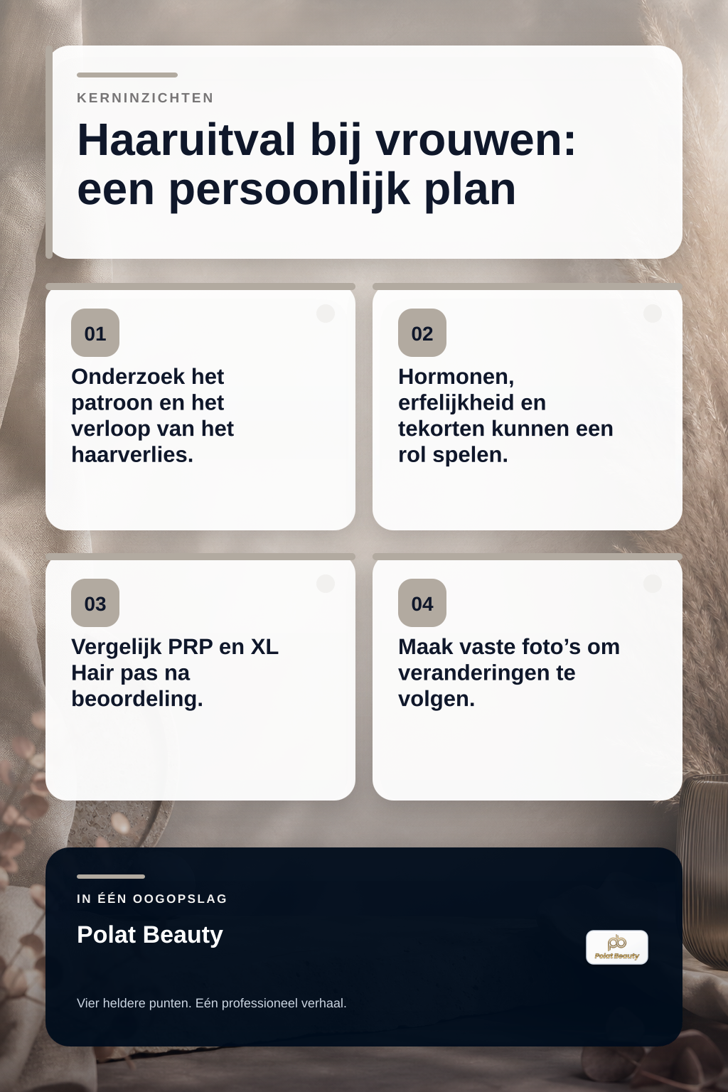Welke behandeling past vaker beter bij haaruitval bij vrouwen, PRP of XL Hair?